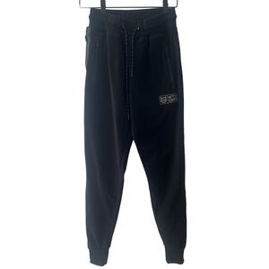 Mtn Ops Women’s Joggers‎ Sweatpants Zip Pocket, Drawstring Black Size Small